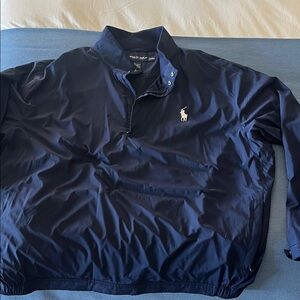 Polo by Ralph Lauren Navy Nylon Golf 1/4 zip for Men - BIG&Tall XXL!!!!